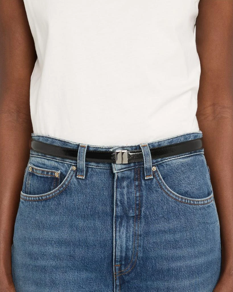 Totême Slide Clasp Naplak Leather Belt 2