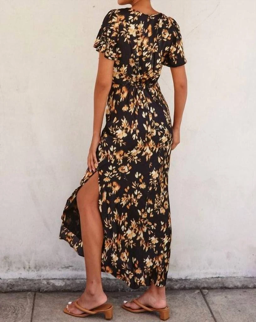 Dress Forum Dress Forum - Flutter Sleeve Maxi Dress 3