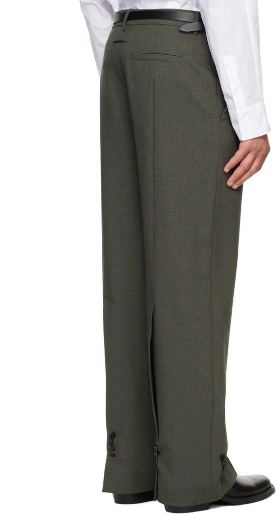 Jean Paul Gaultier Taupe 
The Button-Hole
 Trousers 3