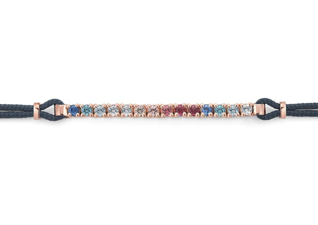 Mozafarian Colourful topaz bracelet
