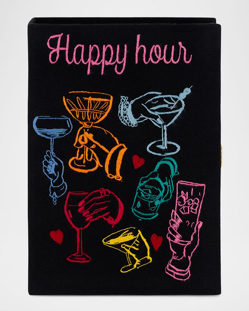 Olympia Le-Tan Happy Hour Book Clutch Bag