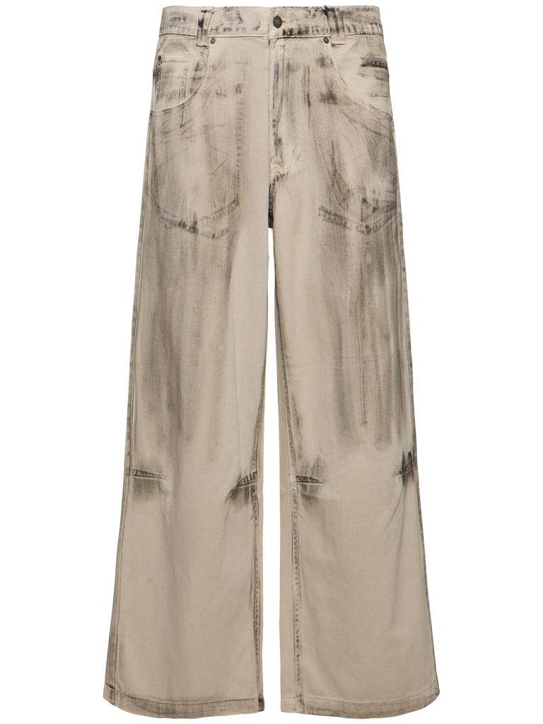 Shop Colossus Dirty Wash Low Rise Jeans on Sale at