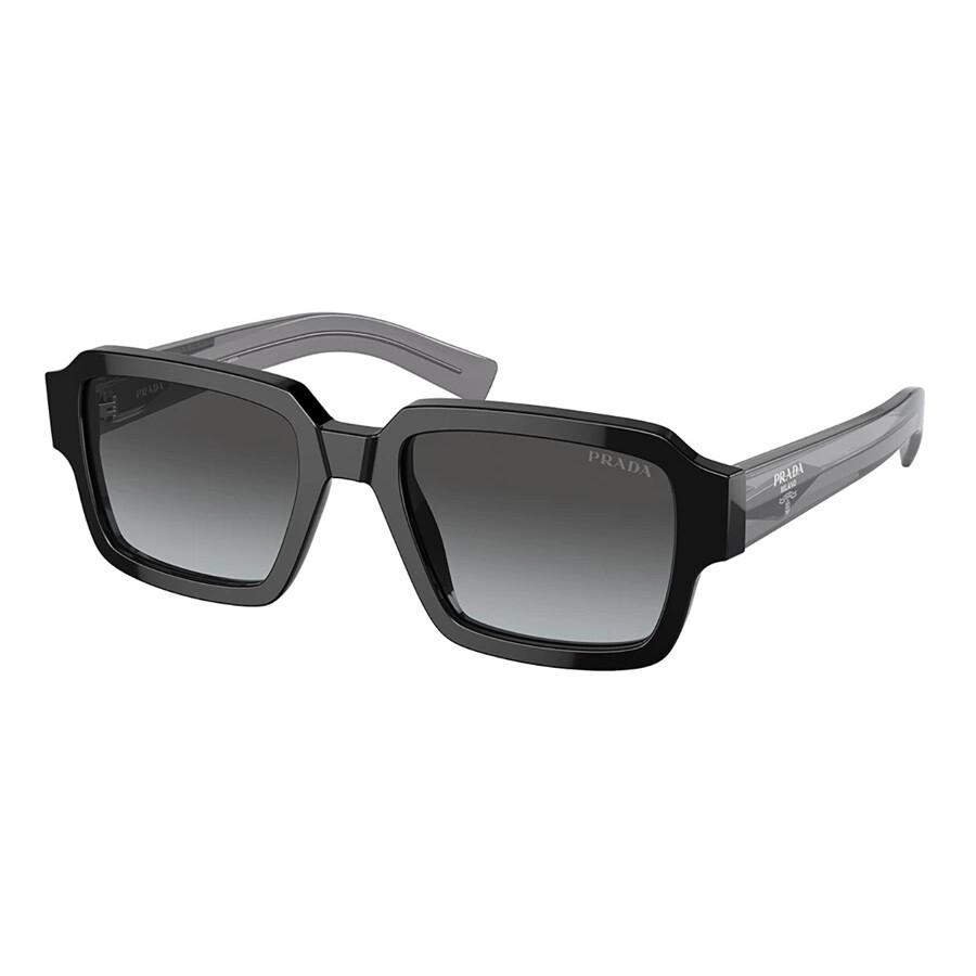 Grey Gradient Square Men's Sunglasses PR 02ZSF 1AB06T 54 – On Sale
