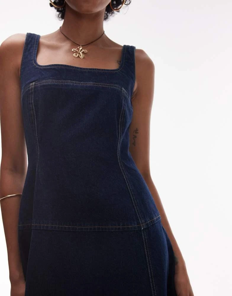 structured drop waist dress Doll Dress