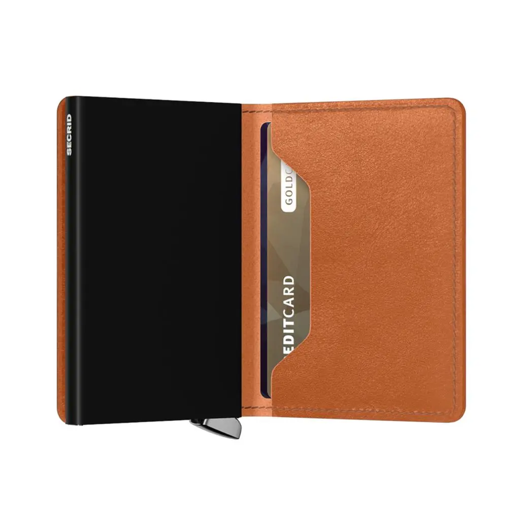 SECRID Sbc-cognac slim wallet - basco cognac 2