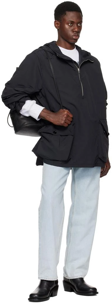 Recto Black Volumed Pocket Jacket 4