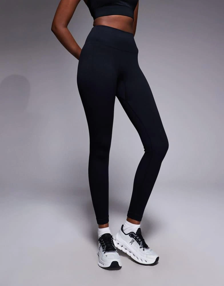 4505 4505 seamless sculpting high waist gym leggings in black 3