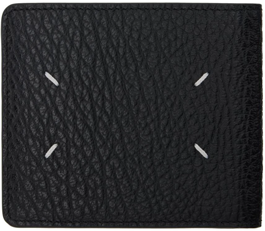 MAISON MARGIELA Black Four Stitches Wallet 2