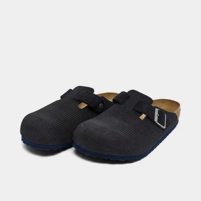 Birkenstock Men's Birkenstock Boston Corduroy Suede Embossed Clogs 2