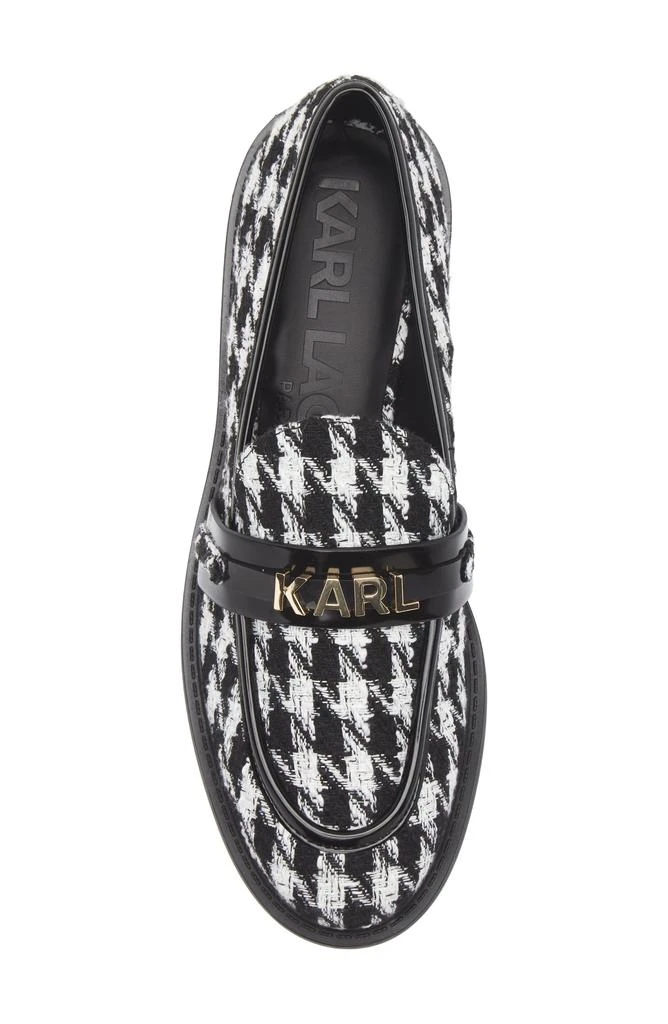 Karl Lagerfeld Paris Randall Houndstooth Loafer 5