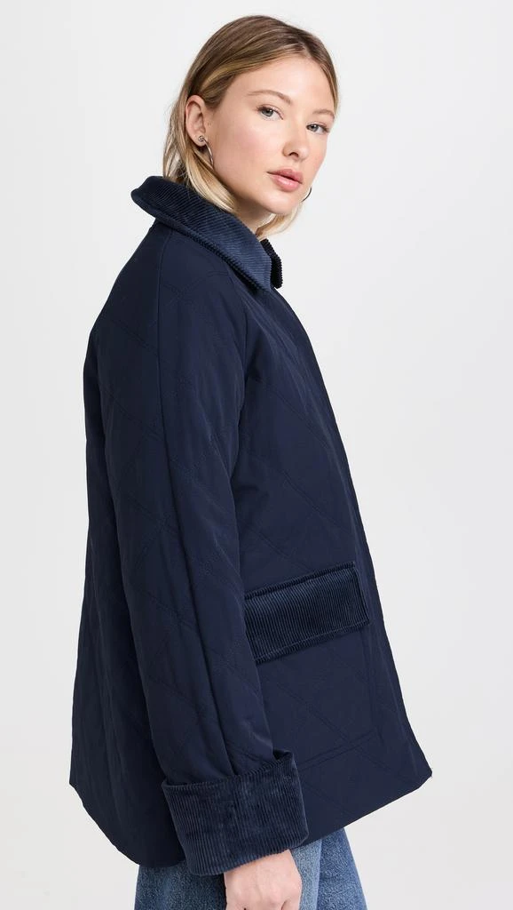 ALIGNE Betty Reversible Wax Coat 3