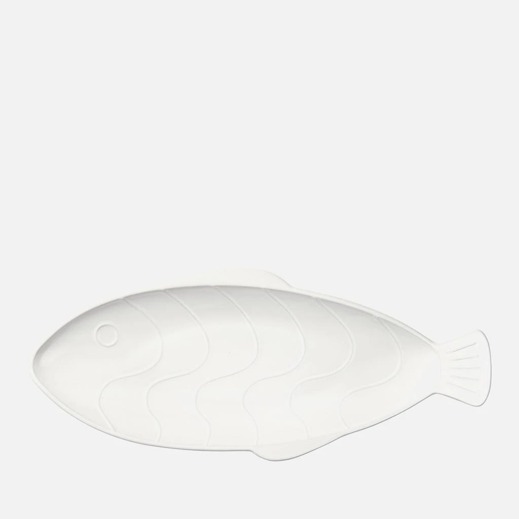 Broste Copenhagen Pesce Narrow Plate - White 1