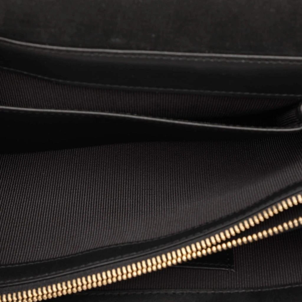 Furla Furla Black Leather Push Lock Flap Crossbody Bag 11