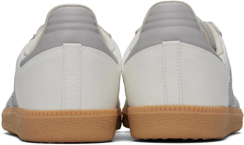 Adidas Off-White & Gray Samba OG Sneakers 2
