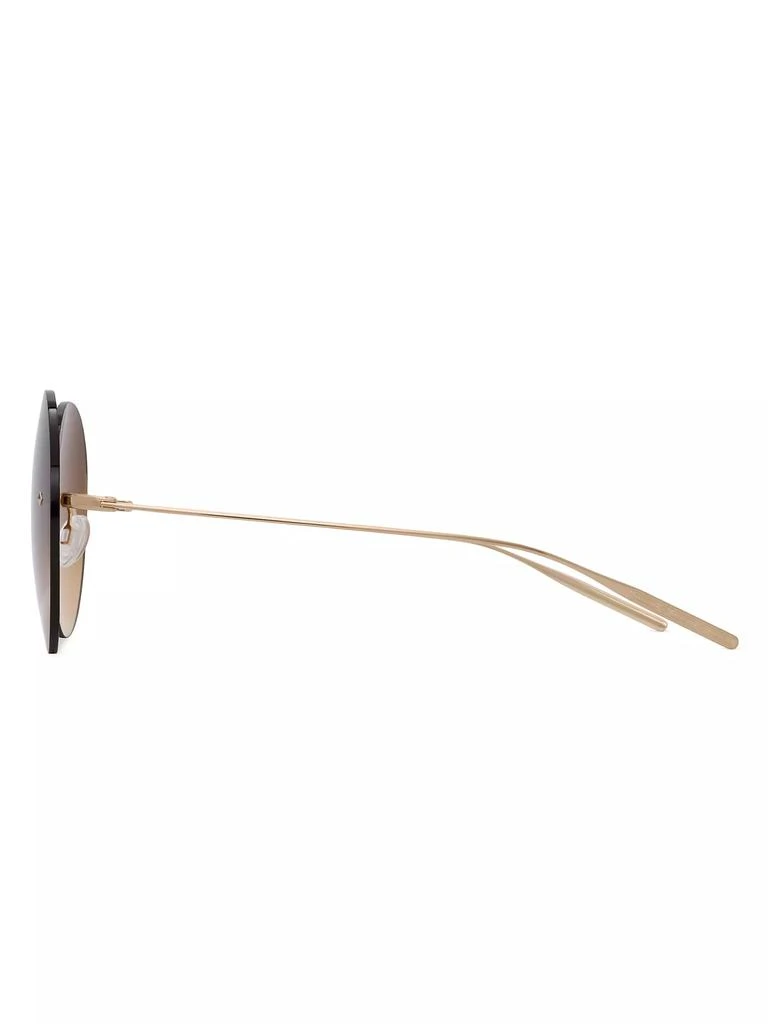 Barton Perreira Rimless Rigby 60MM Round Sunglasses 3
