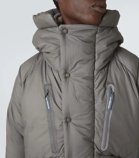 And Wander Logo puffer jacket 5