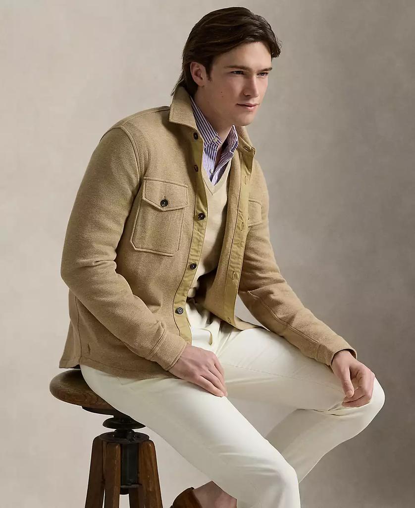 Ralph Lauren Men's Double-Knit Mesh Shirt Jacket