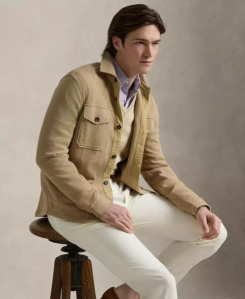 Ralph Lauren Men's Double-Knit Mesh Shirt Jacket 1
