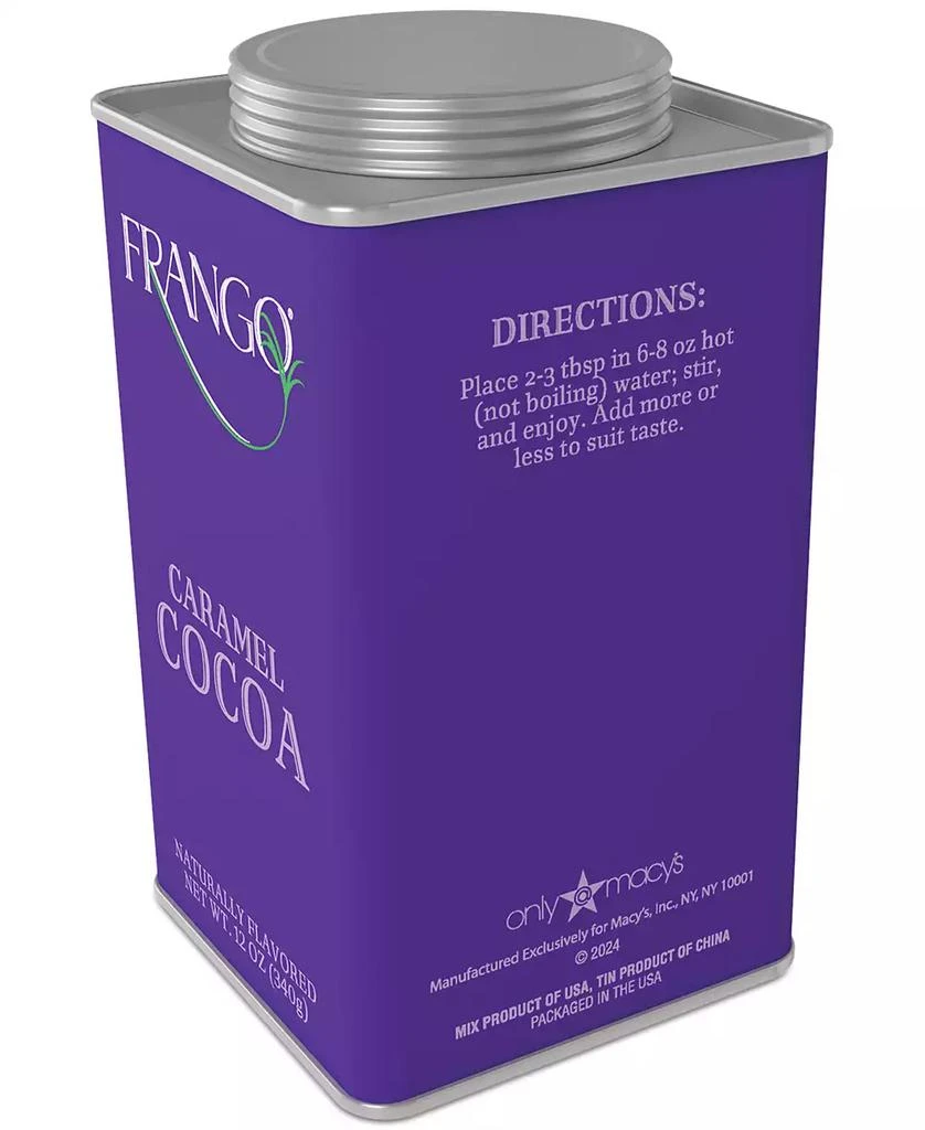 Frango Chocolates Frango Chocolate Caramel Hot Cocoa Mix Tin, 12 oz. 2