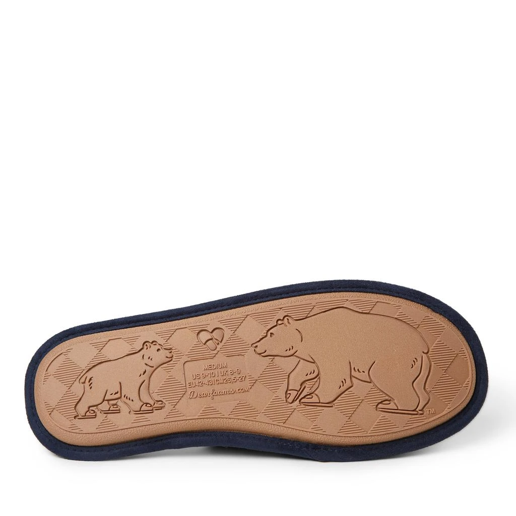 Dear Foams Men's Carson Uncle Bear Scuff Slipper 4