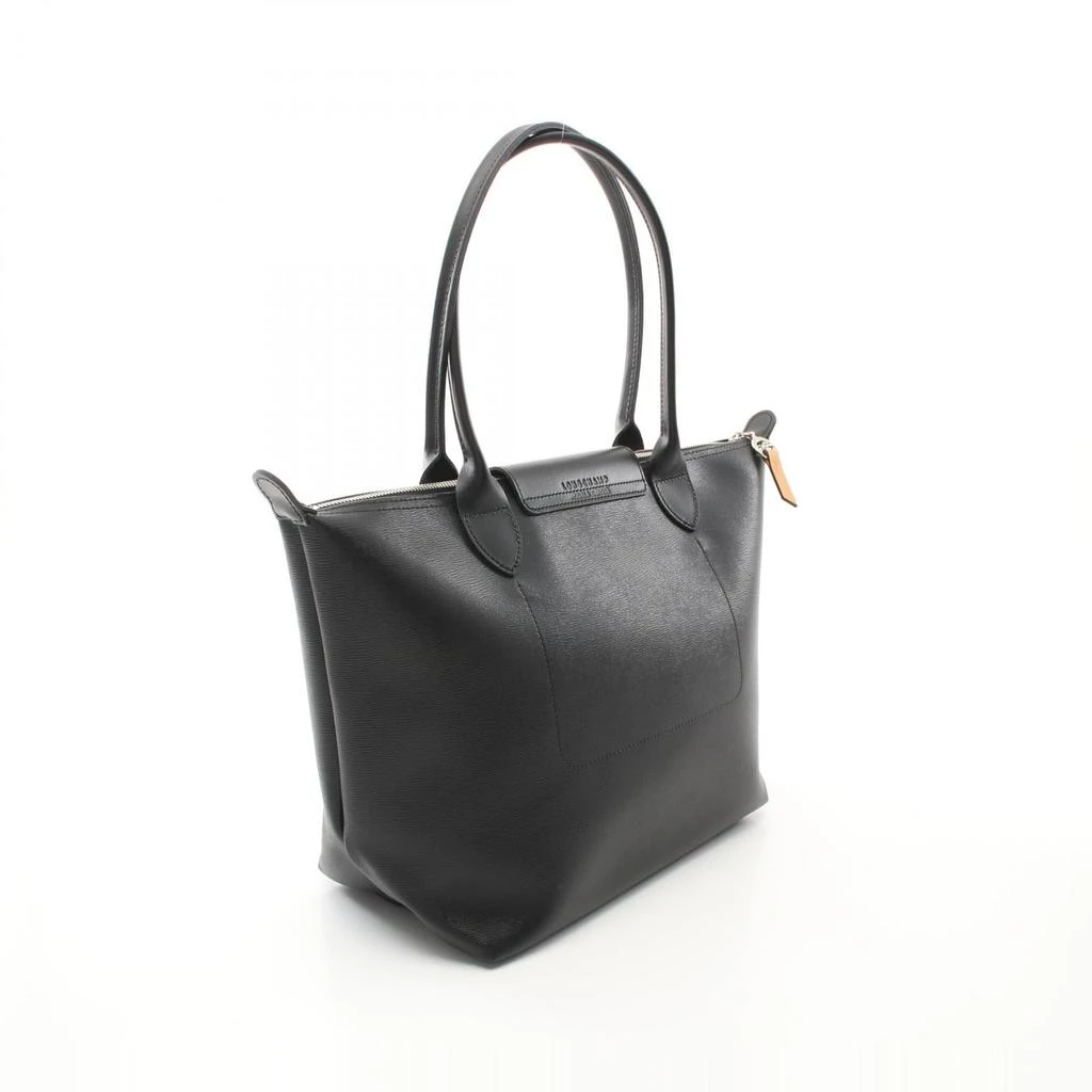 Longchamp Le Pliage City Tote Bag Canvas Leather 2