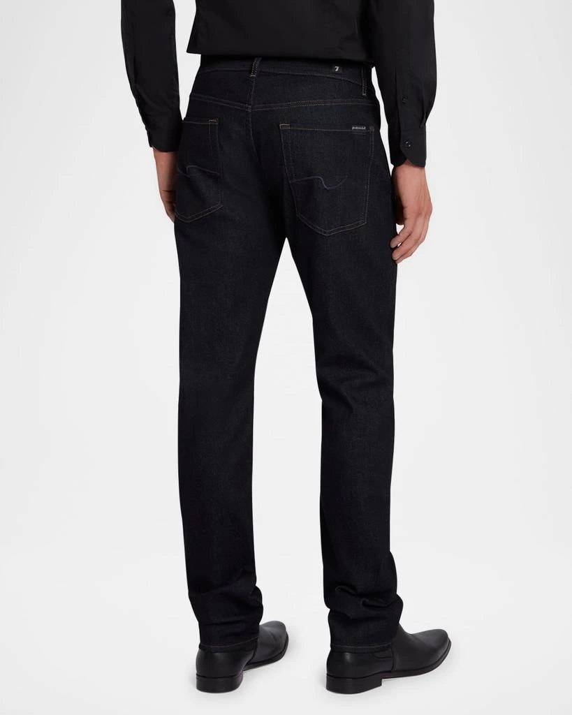 7 For All Mankind Men's Luxe Performance Straight-Leg Jeans 3