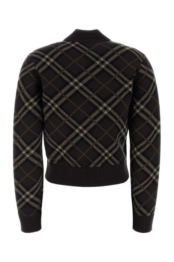 Burberry Burberry Checked Zip-Up Bomber Jacket 2