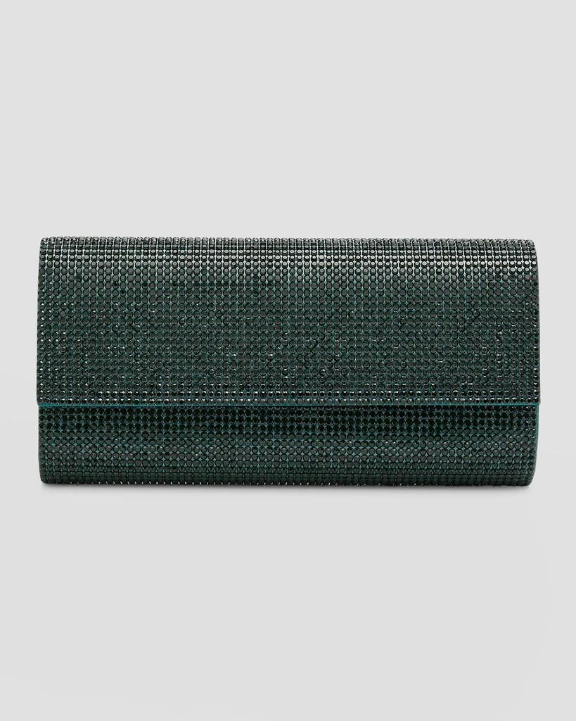 Judith Leiber Perry Beaded Crystal Clutch Bag 1