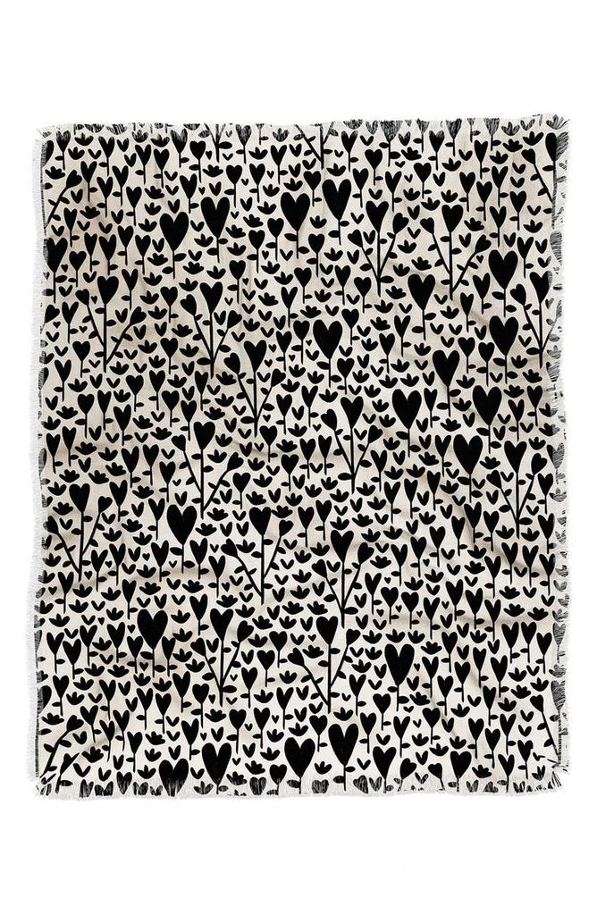 DENY Designs Alisa Galitsyna Lovely Garden Throw Blanket 1