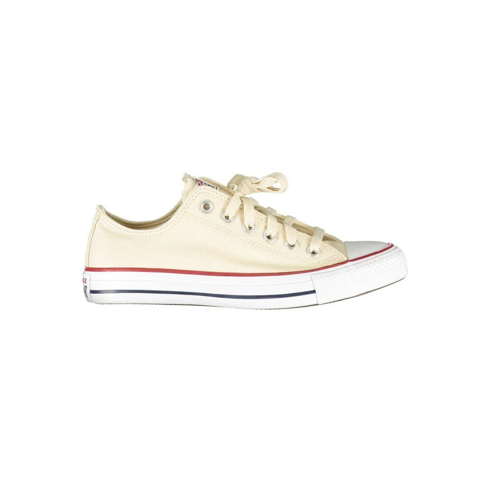 Converse Beige Cotton Women Sneaker 1