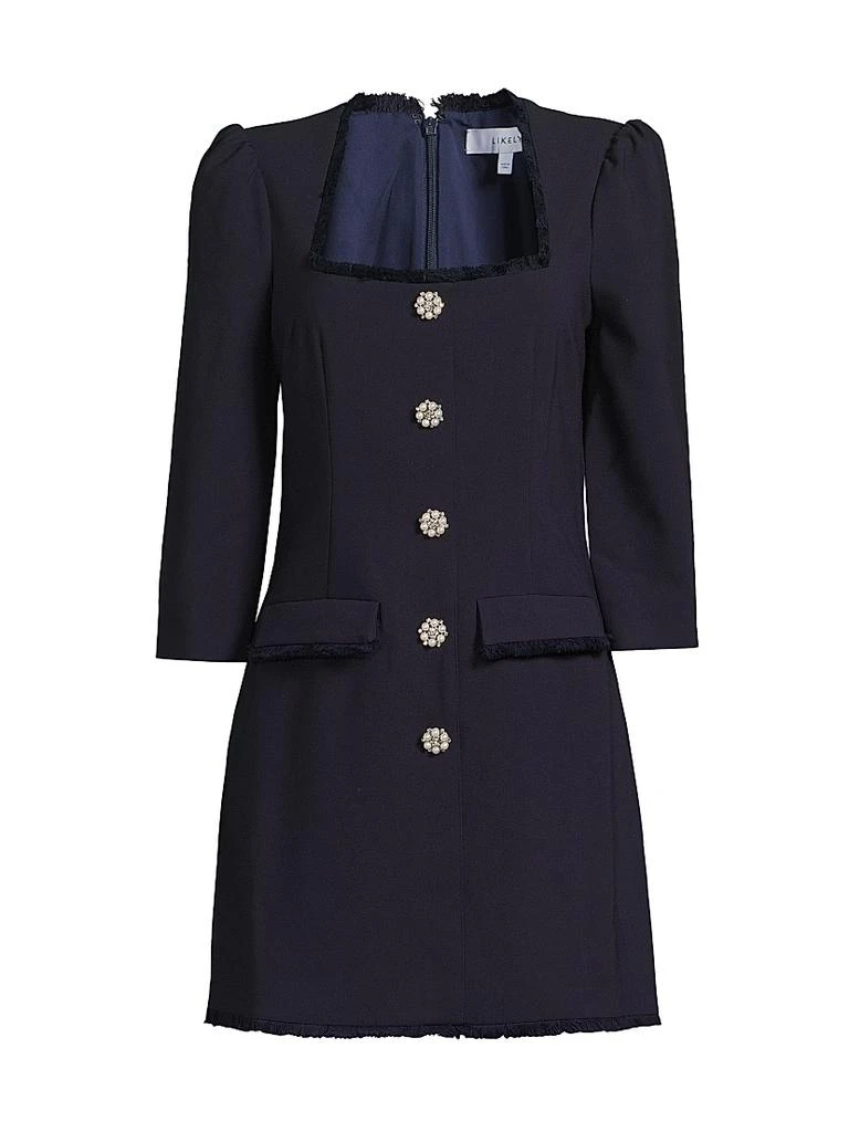 knee length dresses for ladies Likely Hara Dress in White