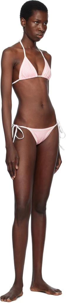 Frankies Bikinis Pink Nick Skimpy Triangle Bikini Top 4