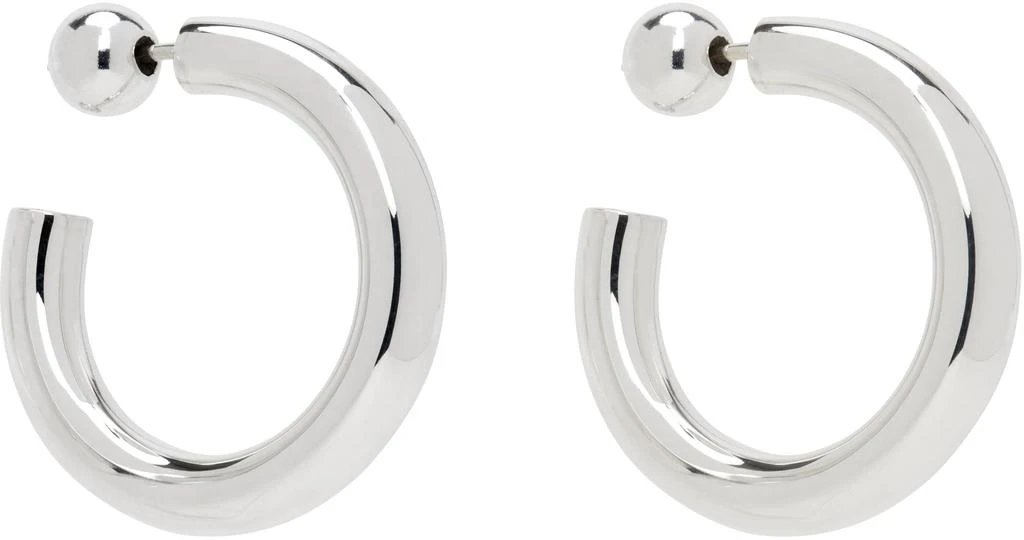 Sophie Buhai Silver Small Everyday Hoop Earrings 2
