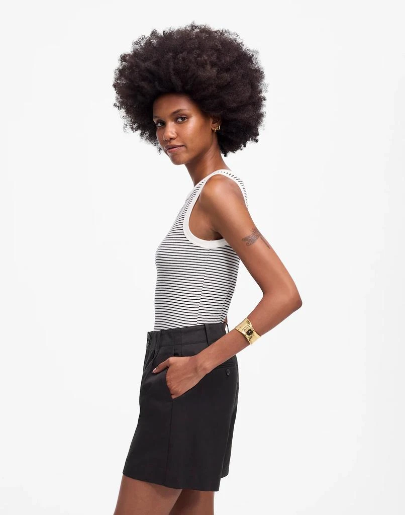 Madewell The Drapey Twill Pleated Short 3