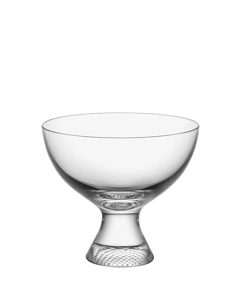 Kosta Boda Limelight Foot Crystal glass 4" Decor Bowl