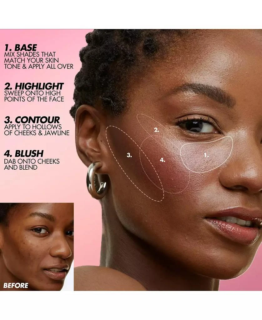 Make Up For Ever HD Skin Face Essentials Longwear Full Face Cream Palette 3
