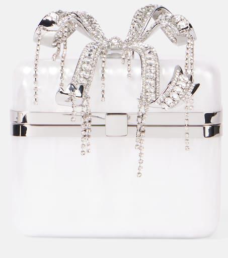 Self Portrait Pearl Bow vanity bag