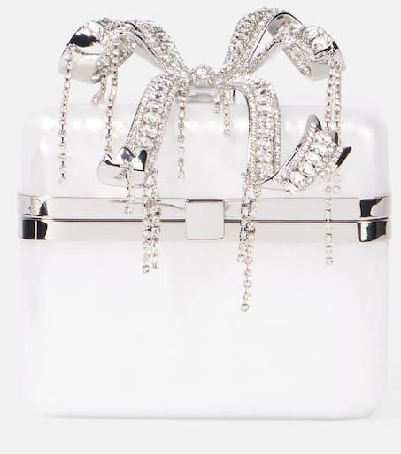 Self Portrait Pearl Bow vanity bag 1