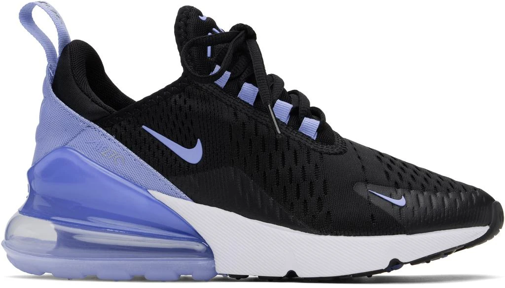 NIKE Black & Blue Air Max 270 Sneakers 1