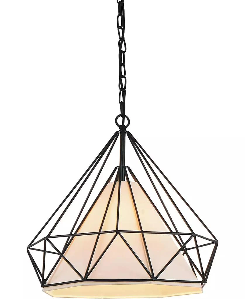 CWI Lighting Diamond 1 Light Chandelier