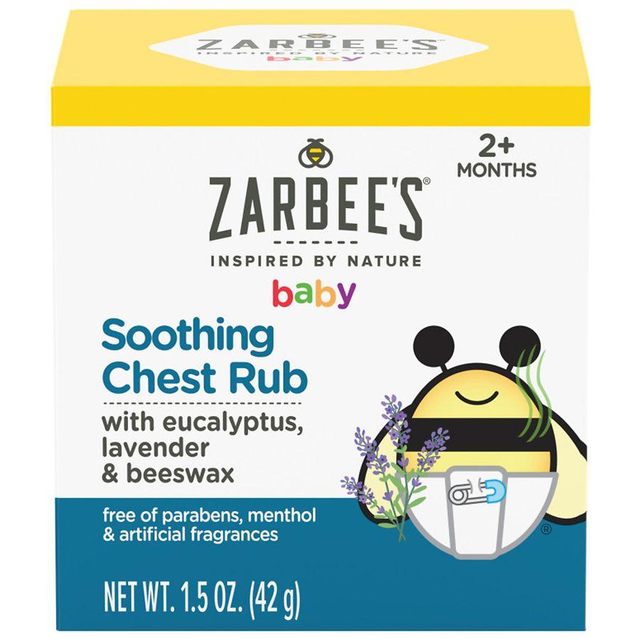 ZarBee's Naturals Soothing Chest Rub Eucalyptus, Lavender