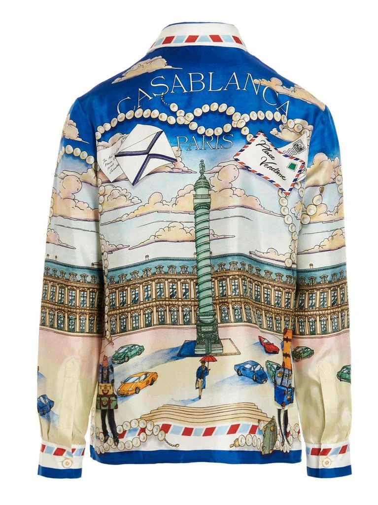 Casablanca Casablanca Allover Printed Long-Sleeved Shirt 2