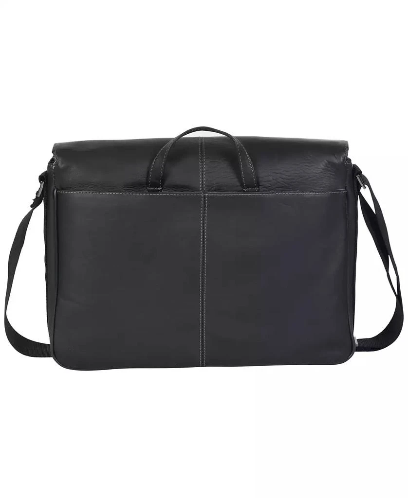 Kenneth Cole Colombian Leather Crossbody 15.6" Laptop & Tablet Messenger Bag 3