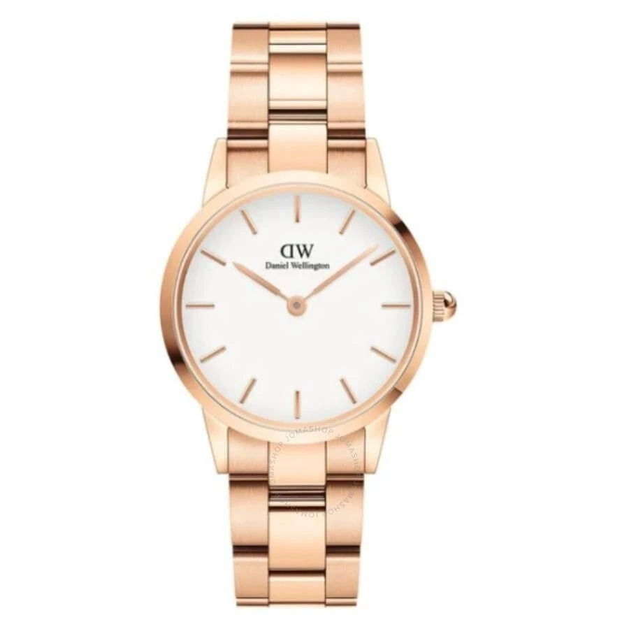 Daniel Wellington Iconic Link Quartz White Dial Watch DW00100209 1