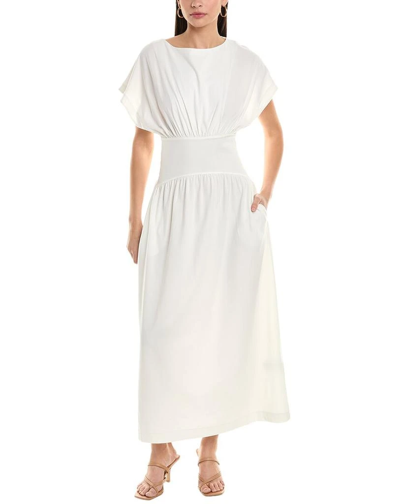 ALPHA STUDIO Gathered Maxi Dress 1