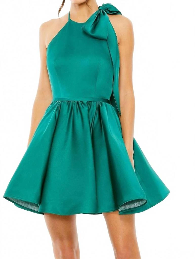 Brocade Halter Bow Neck Sleeveless Full Skirt Mini Dress In Emerald On Sale Now with Up to 32% Off | Discover Exclusive Deals & Savings at BeyondStyle Authentic Ieena for Brocade Halter Bow Neck Sleeveless Full Skirt Mini Dress In Emerald On Sale Now with Up to 32% Off | Discover Exclusive Deals & Savings at BeyondStyle Authentic Ieena for