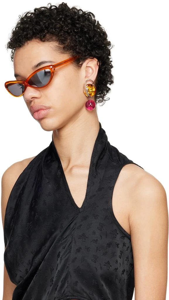 Kiko Kostadinov Orange Nisse Sunglasses 4