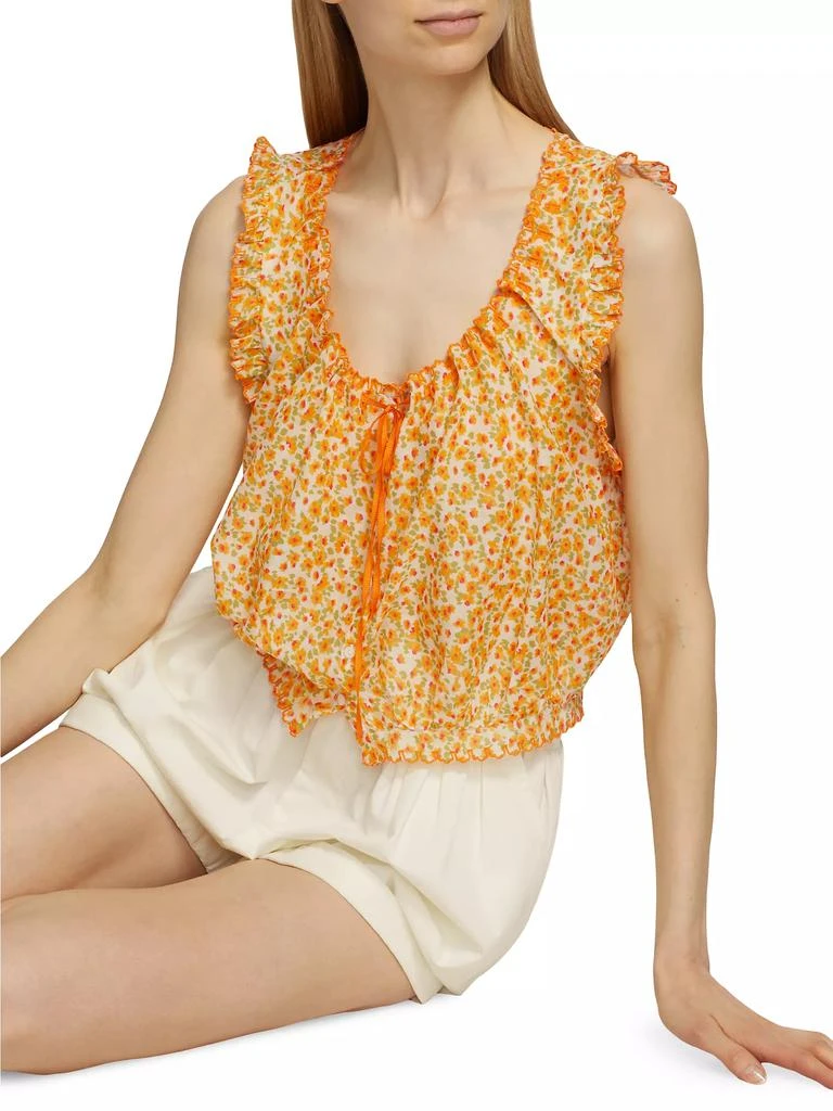 DÔEN Traveler Floral Top 6