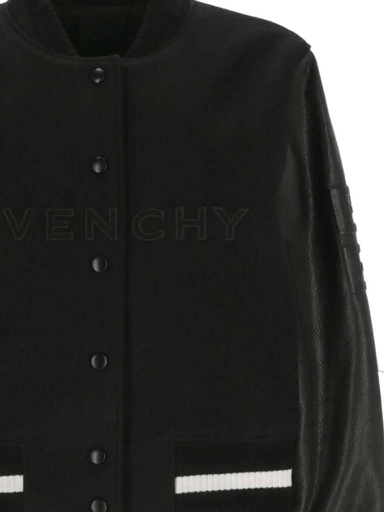 Givenchy Givenchy Cropped Varsity Jacket 3