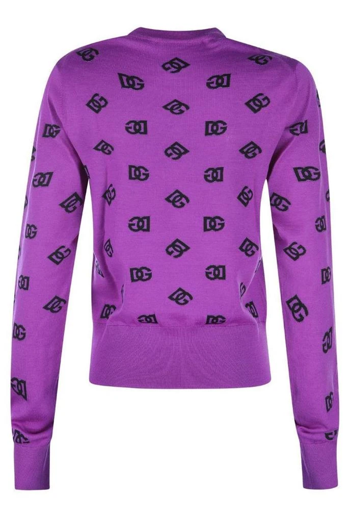 Dolce 
Gabbana Dolce 
Gabbana DG Logo Intarsia Crewneck Jumper 2
